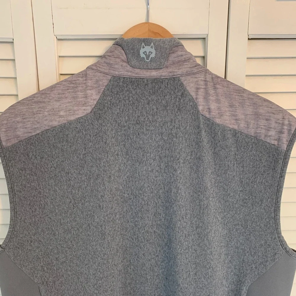 GREYSON Comanche Hybrid Vest Mens M Golf Pockets Logo Nylon‎ Stretch Lightweight